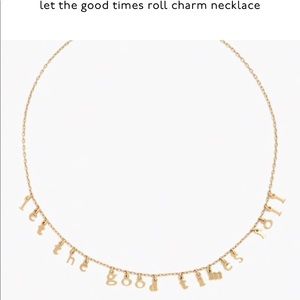 Madewell Let the Good Times Roll Charm Necklace